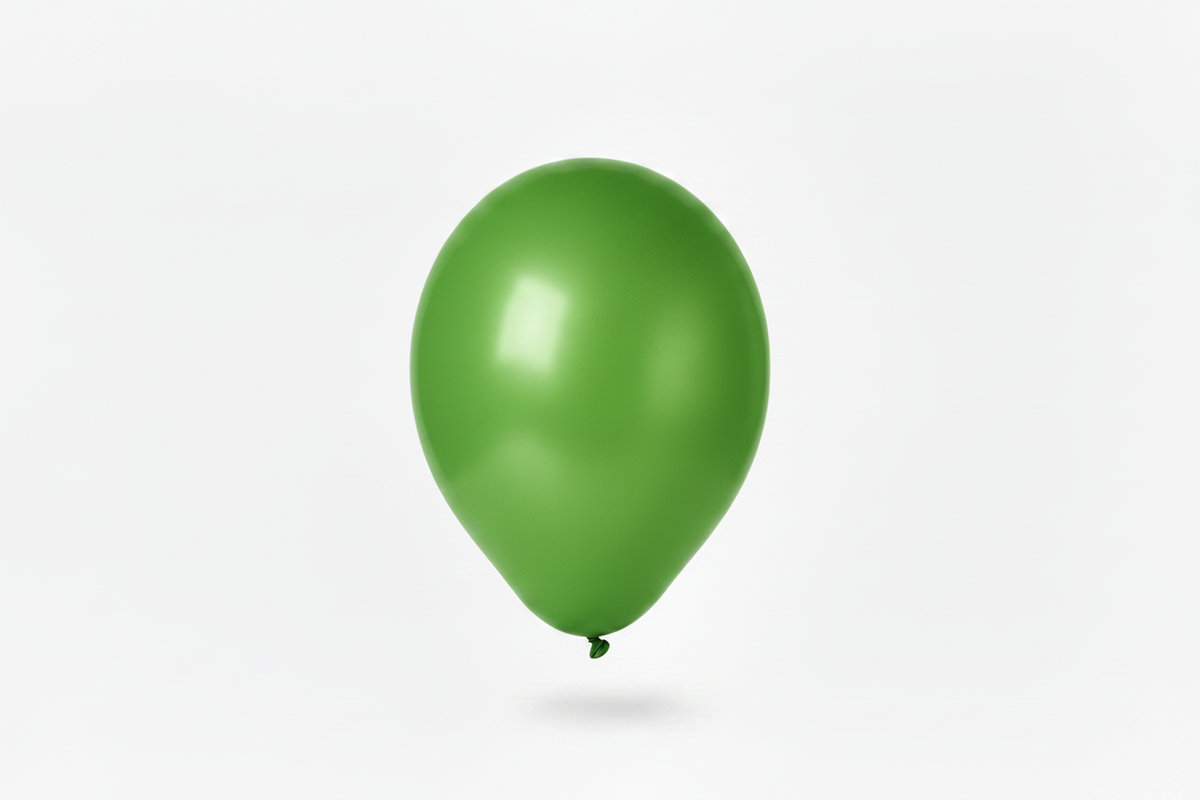 Deeper Lime Green Balloon