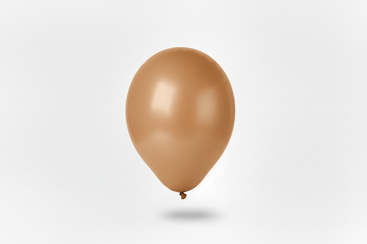 Light Coffee Brown Balloon