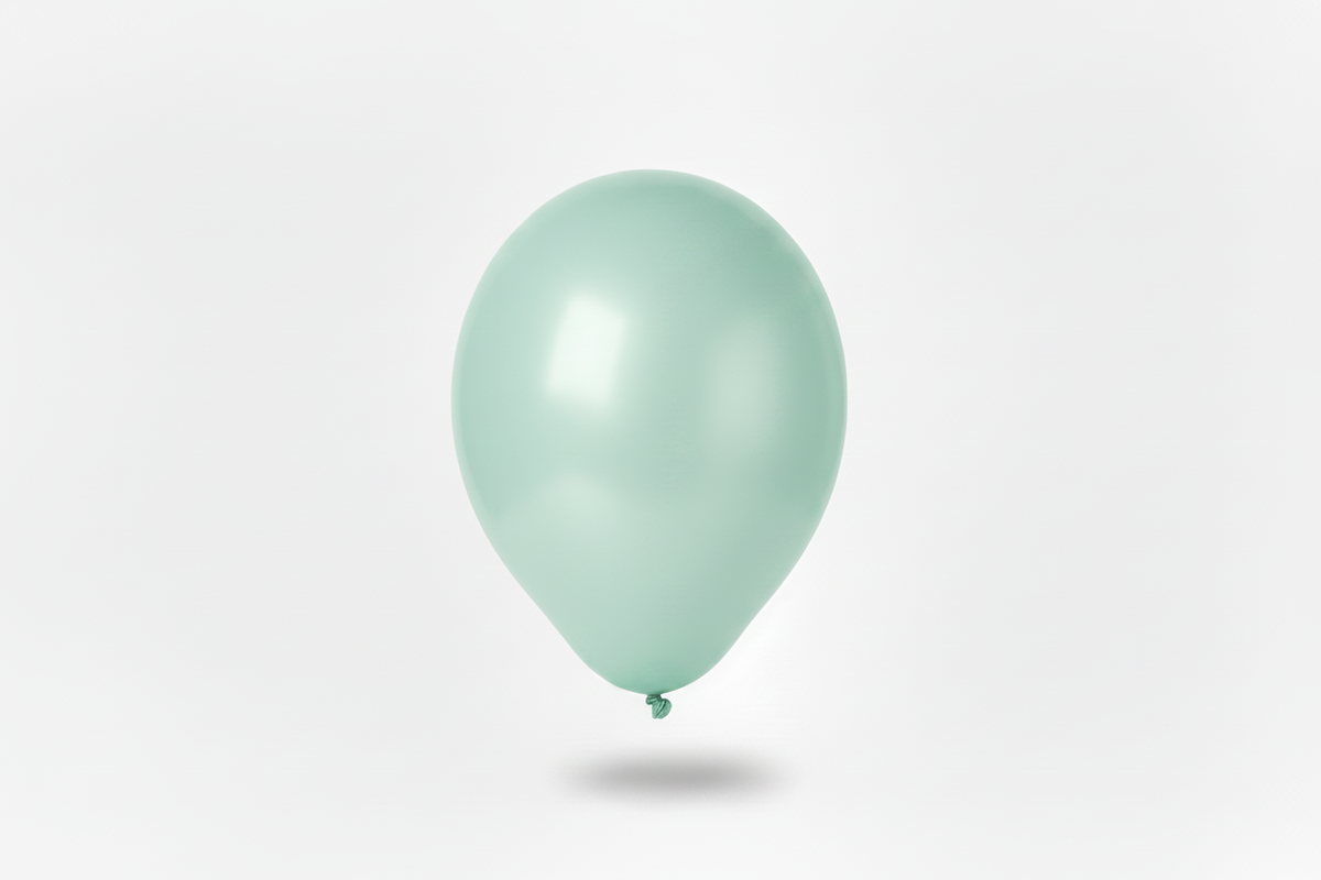 Mint Green Pastel Balloon